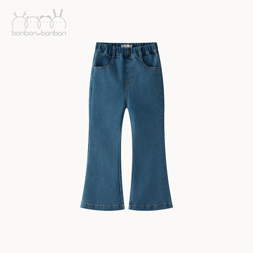 休闲牛仔喇叭裤 商品图3