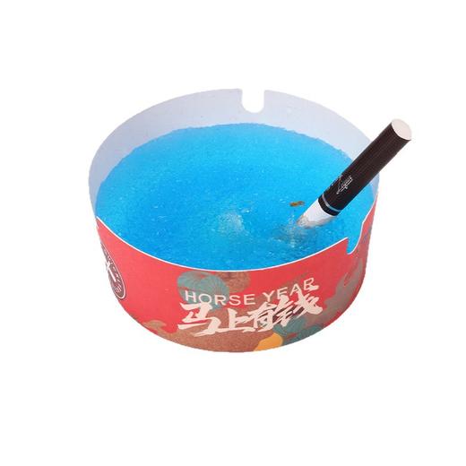 【秒杀❗️9.9抢25个🔥迎新春烟灰缸】一次性发泡烟灰缸，遇水快速绵密发泡，快速灭烟吸附烟灰，安全健康持久净化，吸附烟灰发泡灭烟缸带烟沙客厅新年马年春节喜庆免洗QQ 商品图3