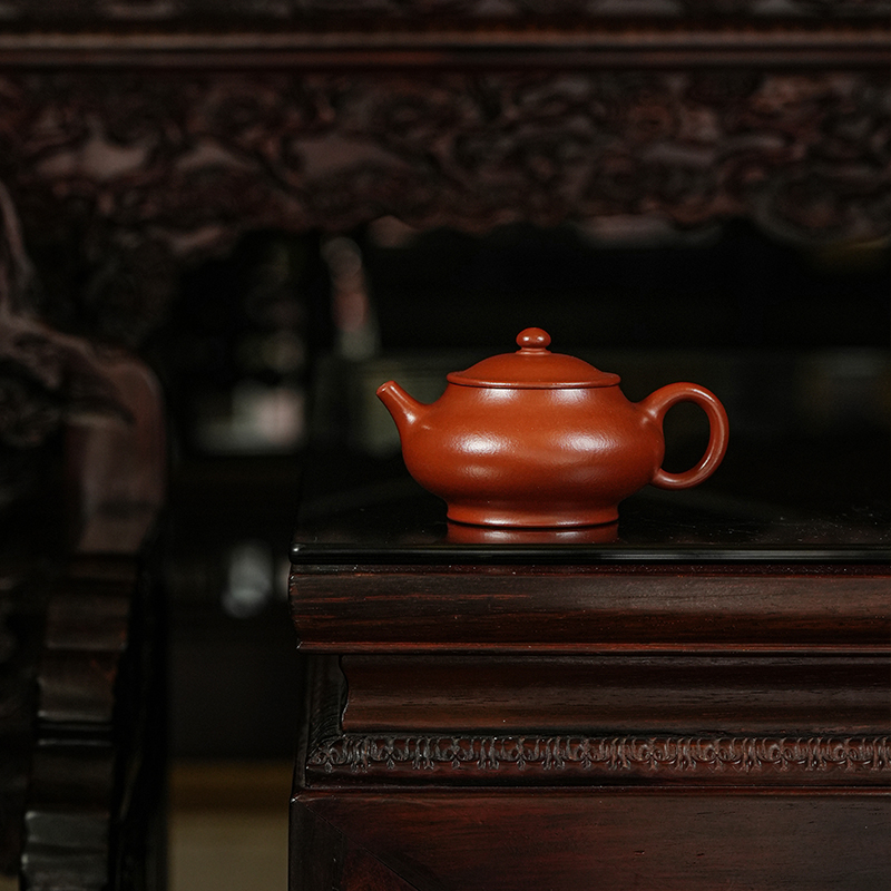 龙德堂陶艺 徐飞制《仕诚潘壶》原矿大红袍 200cc 库存请咨询客服