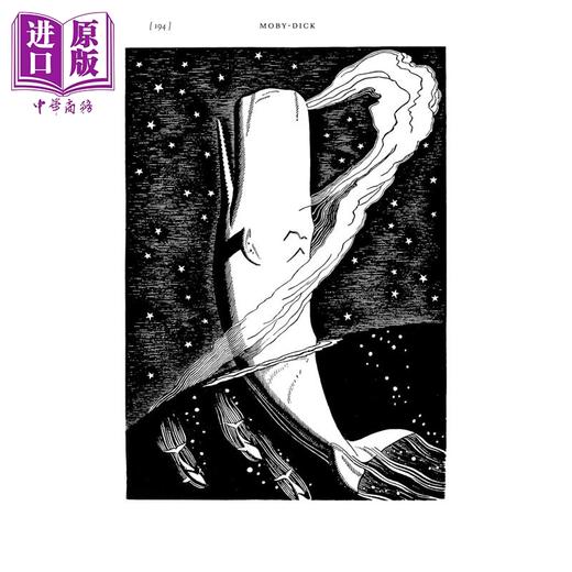 预售 【中商原版】麦尔维尔 白鲸 精装插图 美国版画家洛克威尔 肯特 英文原版 Moby Dick Illustrated Rockwel 商品图3
