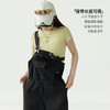 马登美式黑色阔腿直筒工装连体背带裤显瘦收腰纯棉吊带裤子女士春 商品缩略图1