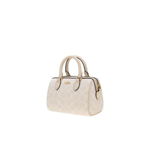 COACH 奥莱款女士PVC配皮单肩斜挎手提包CW329IMXU5 商品图1