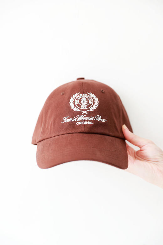 学院风棒球帽，出口韩国。千金感小标刺绣工艺软顶鸭舌帽E011560 商品图7