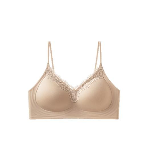 法式少女内衣 小胸聚拢显大 无钢圈收副乳上托防下垂甜美蕾丝花文胸 商品图5