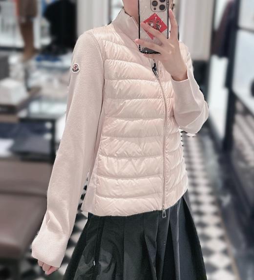 女款羊毛针织拼接羽绒服fe018 商品图3