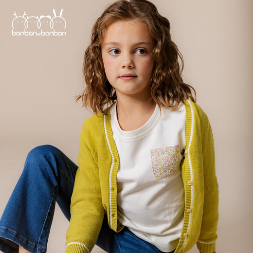 舒适贴袋长袖T 商品图1