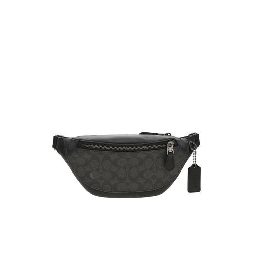 COACH 奥莱款男士PVC配皮斜挎腰包CW369QBMI5 商品图0