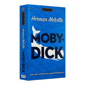 白鲸 英文原版书 Moby Dick 英文版海洋题材小说 英语经典世界名著 正版进口书籍【经典文学读物】