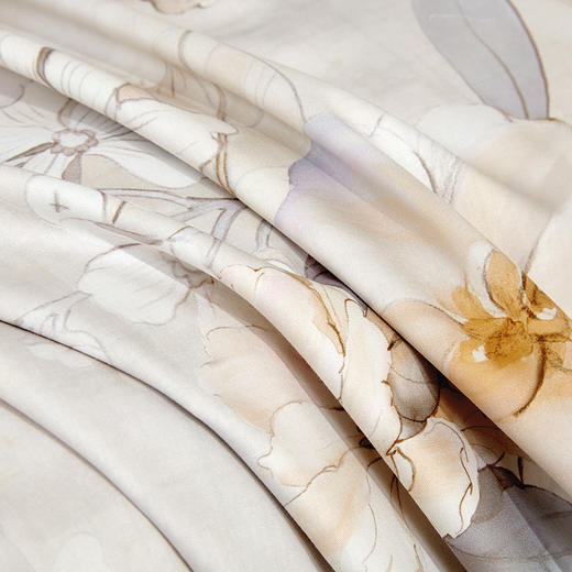 罗莱 织梦微澜60S全棉贡缎四件套 商品图9