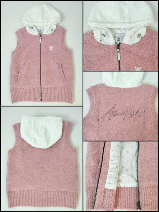 Anew家新款女士秋冬厚款带帽防风背心来啦！渠道高品质❗️这款背心保暖度极好，里面随便搞穿件针织，足够应付南方的冬天，北方特冷的时候外搭个羽绒服也十分方便！ 商品图2