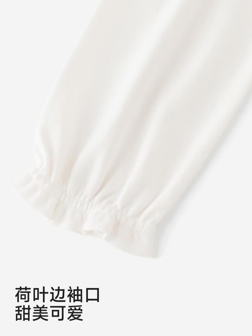英氏童装衬衫女童娃娃领衬衣儿童纯棉长袖上衣春秋YRCAJ1S005A 商品图3