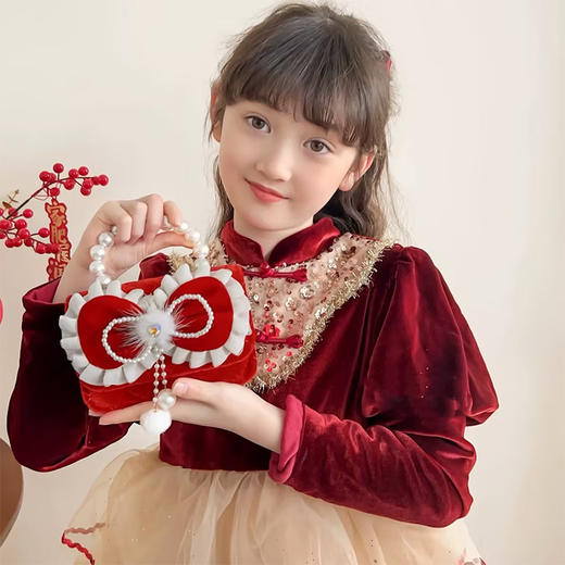 丝绒蝴蝶结挂坠RT包包-纪念日百货门店同款169248714 商品图3