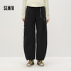 商场同款|森马休闲裤女春字母宽松弯刀裤2026新款潮酷户外工装裤 商品缩略图1