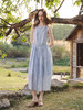 欧芮儿无袖连衣裙长裙女春季2026新款优雅通勤 商品缩略图1