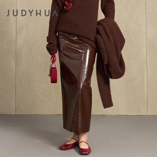 JUDYHUA 沉默系列包臀半裙 商品图2