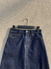 115-2 排他性独家圆正 小禾 新年系列 章仔棉弹牛仔面料  牛仔半身裙 商品缩略图8