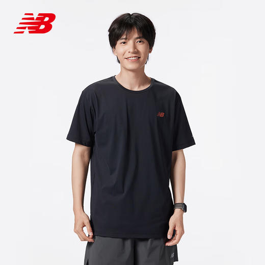 【活动商品】 NEW BALANCE/NB Athletics T-Shirt 男款针织上衣速干运动透气短袖T恤 商品图6