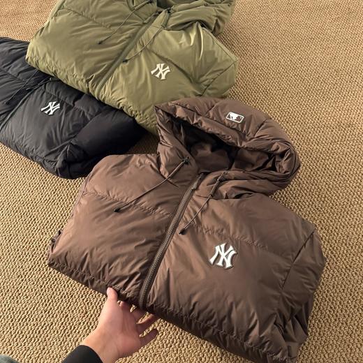 跨年售后 MLB张凌赫同款冬季男女款连帽加绒羽绒服 yh 340008 商品图12