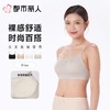 都市丽人背心无罩杯薄无缝裸氨背心无缝短抹胸有杯垫时尚美搭LVC1B3 商品缩略图0