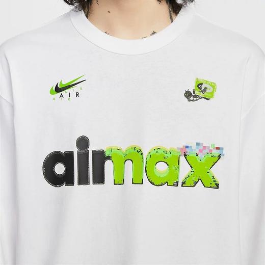 【春上新】【7折】7楼耐克360 男子字母印花薄款针织套头衫IQ3976-100原价399现价280 商品图2