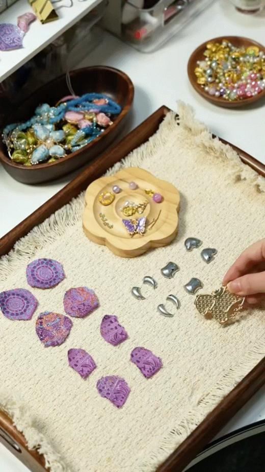 【秒杀】普陀山同款马年宋锦挂件diy盲盒材料包 商品图4