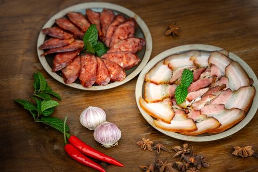 觅趣小铺青城山腊肉香肠古法制作生态猪肉冬季限量上新特惠 商品图5