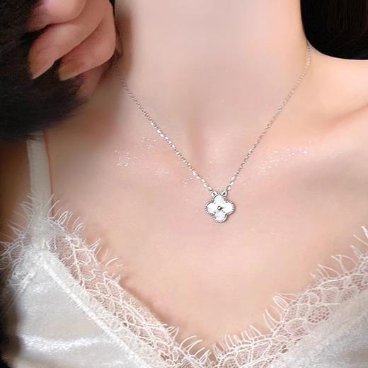 【细致精细做工❗️时尚精致简约】S925纯银蝴蝶结锆石项链女甜美气质ins百搭小红书同款锁骨链。jc 商品图0