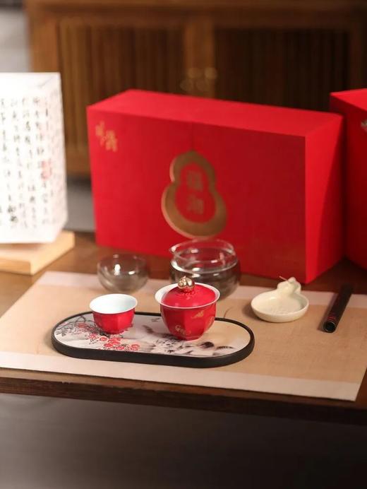 上新了故宫・福沏茶香礼盒 ｜ 闲坐喝茶，且把福禄双收！雅致新年礼 商品图1