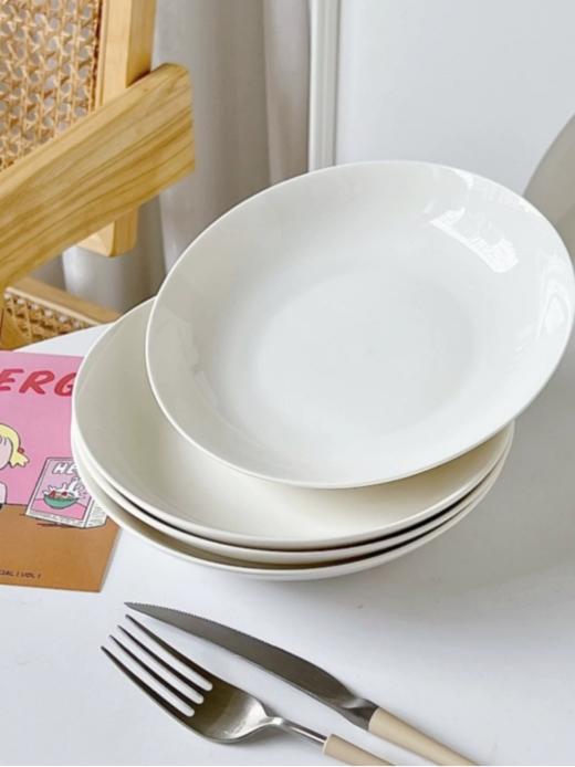 【Trees&wind 8英寸新骨瓷圆盘】清仓福利8只仅需💰29.9❗❗无印同款纯白盘子！品质超好，颜值超高，开启优雅餐桌新体验！品牌直发！ 商品图5