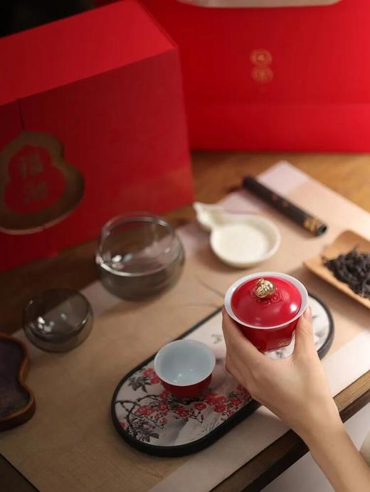 上新了故宫・福沏茶香礼盒 ｜ 闲坐喝茶，且把福禄双收！雅致新年礼 商品图3