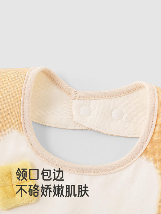 英氏婴儿口水巾围嘴纯棉新生宝宝幼童围脖式吃饭围兜YLSBJ0R002A 商品图3