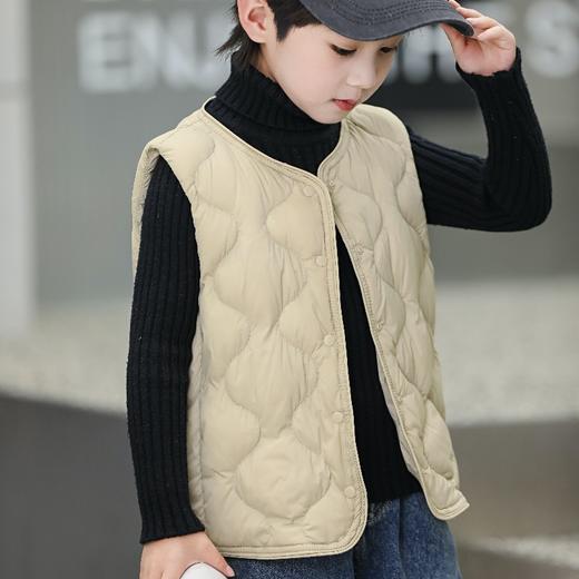 90白鸭绒儿童轻薄儿童羽绒服/马甲 男女童内胆内外穿童装马甲外套 商品图12