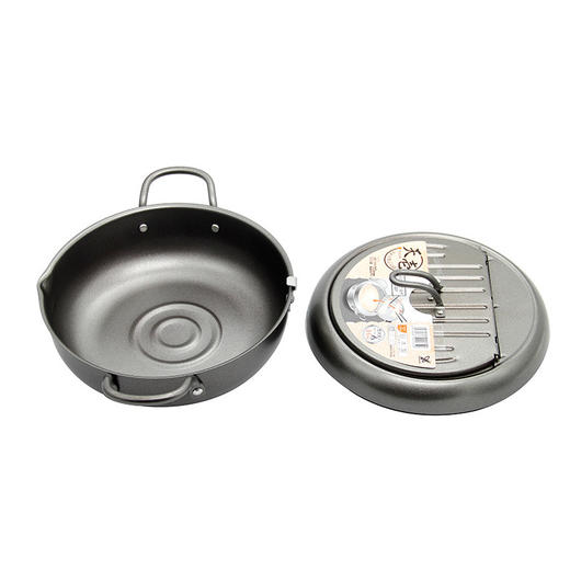 【日本进口油炸锅】原装进口天妇罗炸锅 含滤油架 家用油炸锅 商品图2