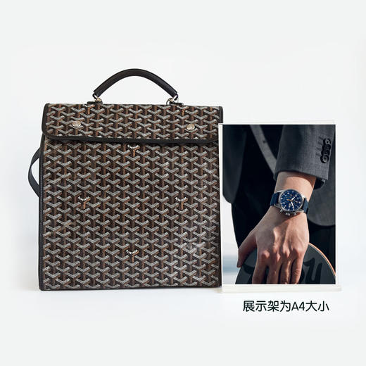 【95新】GOYARD戈雅黑色老花Saint Leger双肩包女士 120126NJS11 商品图9