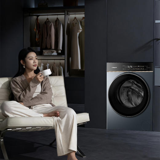 卡萨帝（Casarte）洗烘套装 CE B12SWBLAU1+CG S12TBLAU1 商品图5