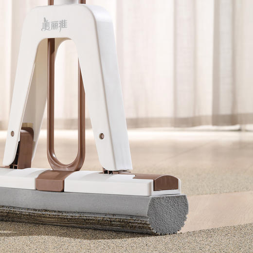 美丽雅轻净对折胶棉拖把(28型)含拖把夹 商品图3