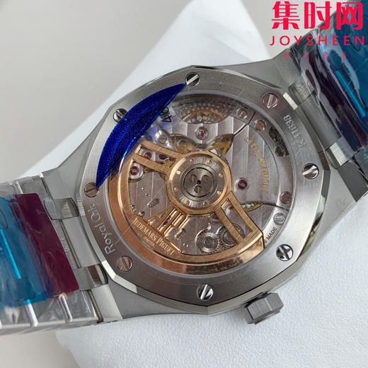 VS爱彼皇家橡树15500系列 无卡度 丹东4302一体机芯 新陶瓷滚珠轴承版 蓝色盘 男士腕表 表径41mm 商品图7