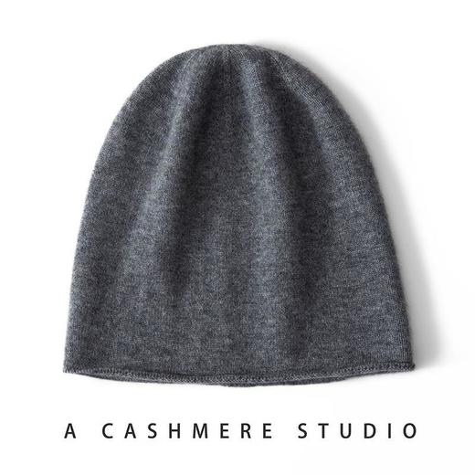 【百分百羊毛情侣针织堆堆帽】冬季保暖百搭日系休闲帽 商品图1