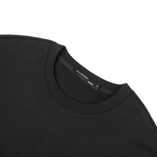 GXG男装【100%棉】春季爱心字母图案男女情侣款休闲圆领卫衣K&C 商品图5