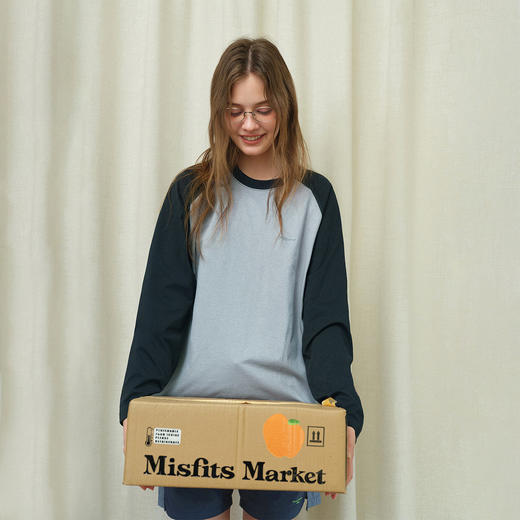 714street户外拼接防晒速干7A抗菌运动长袖2026春季宽松印花T恤男 商品图4