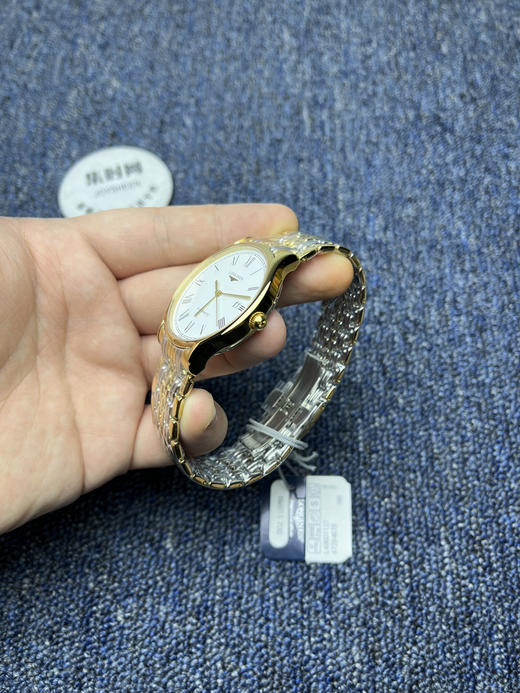 浪琴 LONGINES 律雅系列 间金罗马面 超薄男士腕表 表盘尺寸38.5mm 商品图3