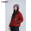 冬上新安可拉红短款棉衣加厚保暖小个子棉服2254220 商品缩略图2