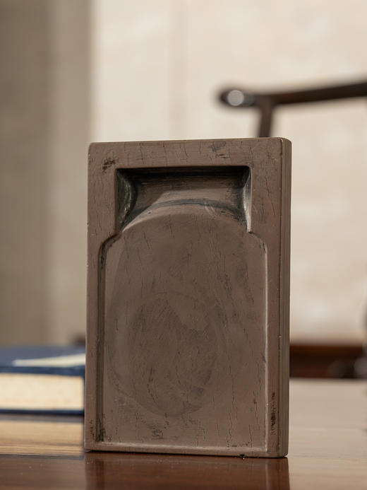 清	“尚志堂”张士保铭长方敞池祁阳石砚 商品图3