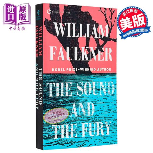 【中商原版】喧哗与骚动 福克纳 康普生家族 开创性小说 The Sound and the Fury 英文原版 William Faulkner 商品图0