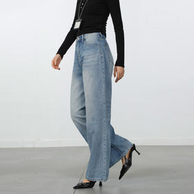 极简猫须水洗直筒裤-纪念日百货门店同款168997051