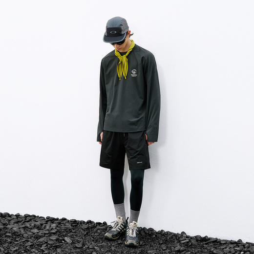 714street防晒速干衣7A抗菌运动长袖上衣2026春季宽松印花T恤男款 商品图3