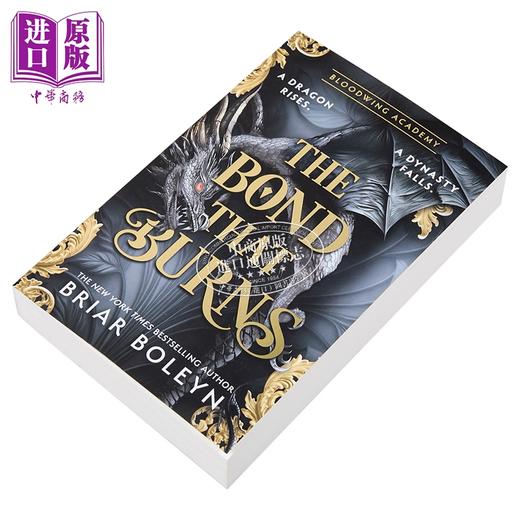 【中商原版】血翼学院系列 第2部 灼热之契 浪漫奇幻故事 The Bond that Burns 英文原版 Briar Boleyn 商品图1