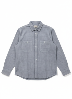 佐丹奴男装26年新款纯棉休闲衬衫01046004