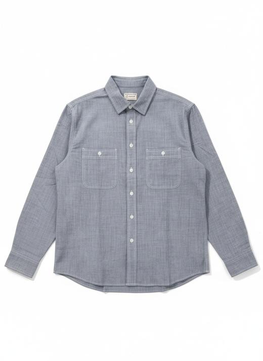 佐丹奴男装26年新款纯棉休闲衬衫01046004 商品图0