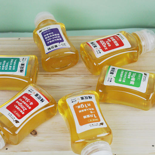 神农蜂语 百花蜜/槐花蜜便携挤压款  245g/瓶 商品图5